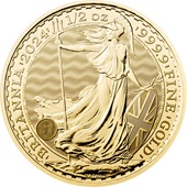 Gold Britannia 1/2 oz - 2024