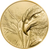 Gold Majestic Eagle 1 oz PP - High Relief 2020