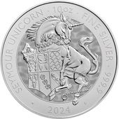 Silber Seymour Unicorn 10 oz  - Royal Tudor Beasts 2024