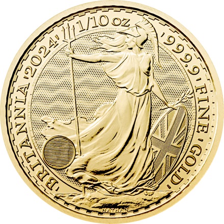 Gold Britannia 1/10 oz - 2024