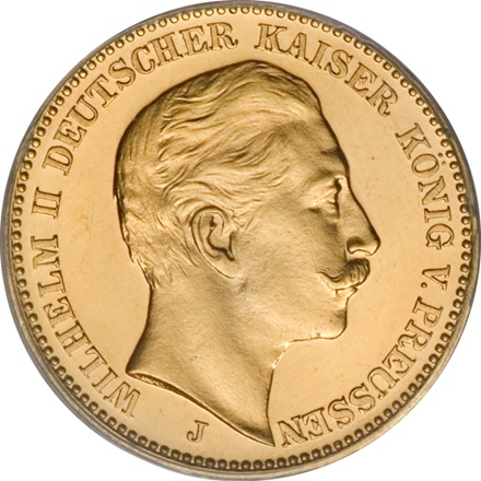 10 Mark Reichsgoldmünze - diverse Jahrgänge