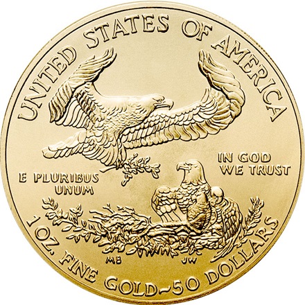 Gold American Eagle 1 oz - diverse Jahrgänge 