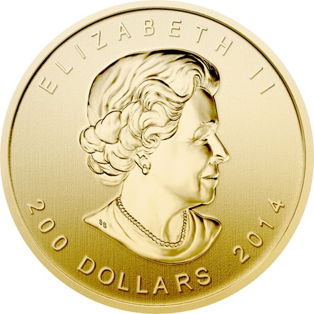 Gold Call of the Wild 1 oz - Wolf 2014