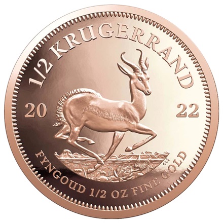 Gold Krügerrand - 5 Coin - Fractional-Set PP 2022