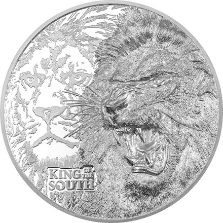 Silber Münzsatz 2 x 1000 g King of the North & South PP - Ultra High Relief