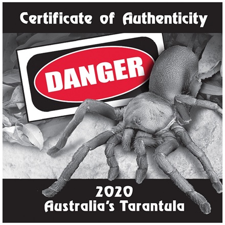 Silber Deadly & Dangerous 1 oz PP - Tarantel 2020