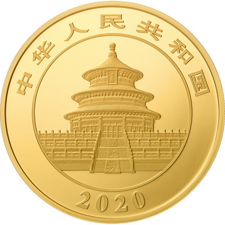 Gold China Panda 100 g PP - 2020